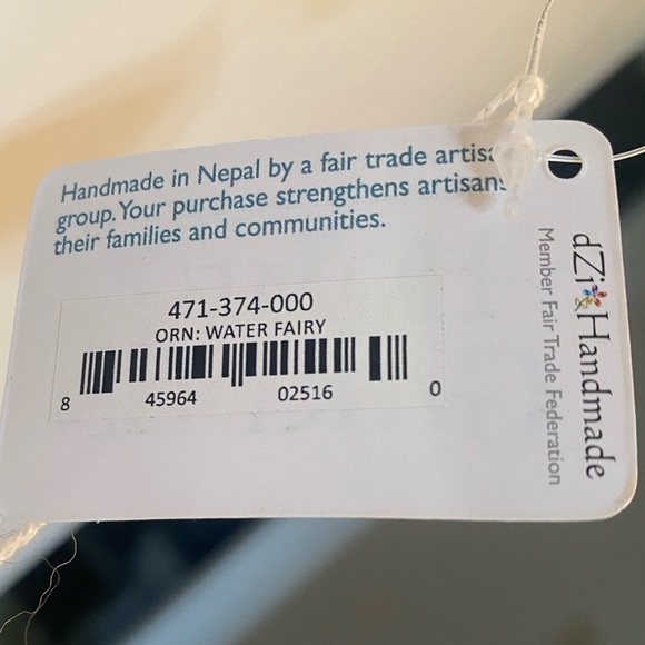 HAND-MADE WOOL WATER FAIRY 🧚🏻‍♀️ ORNAMENT - Picture 5 of 7